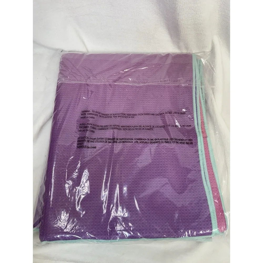 Pink Ombre XL 6ft Beach Towel, Sand Resistant 100% Recycled Polyester -Sun Squad